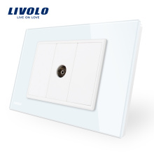 Livolo Hot Sale Smart Home Socket in Wall TV Socket VL-C91V-11/12